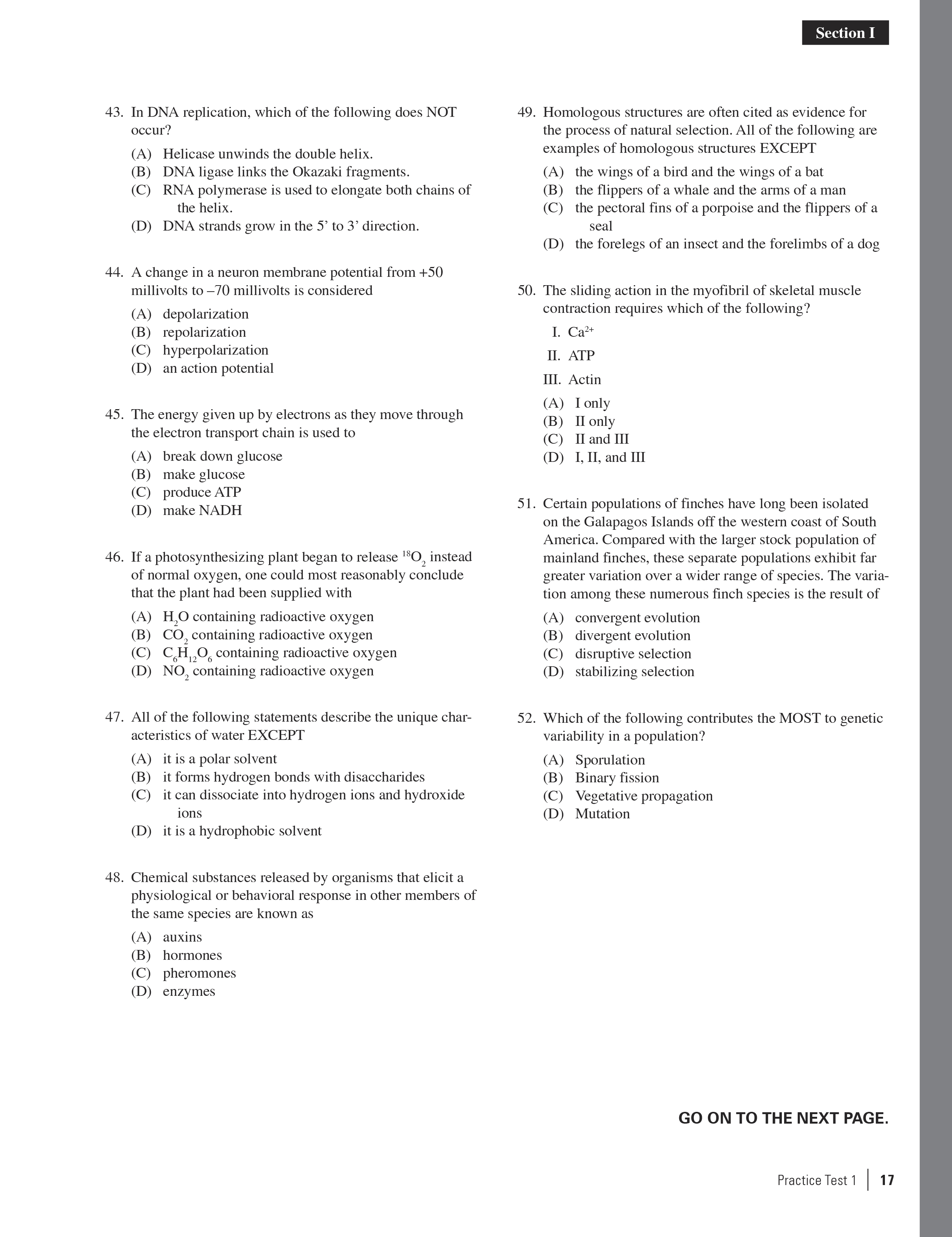 Extended ebook content for cracking the ap biology exam 2017 edition 